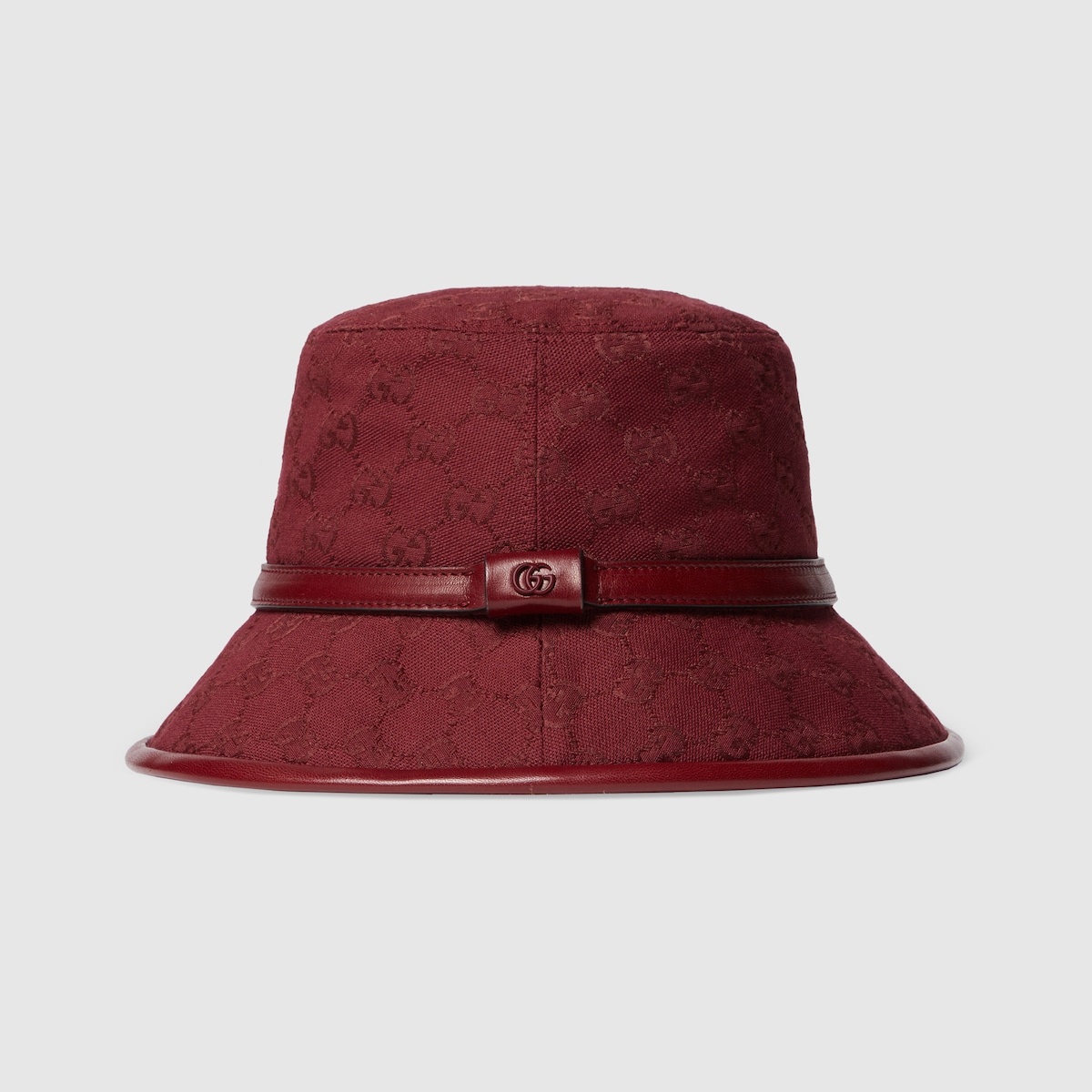 GG Monogram cotton bucket hat - 4