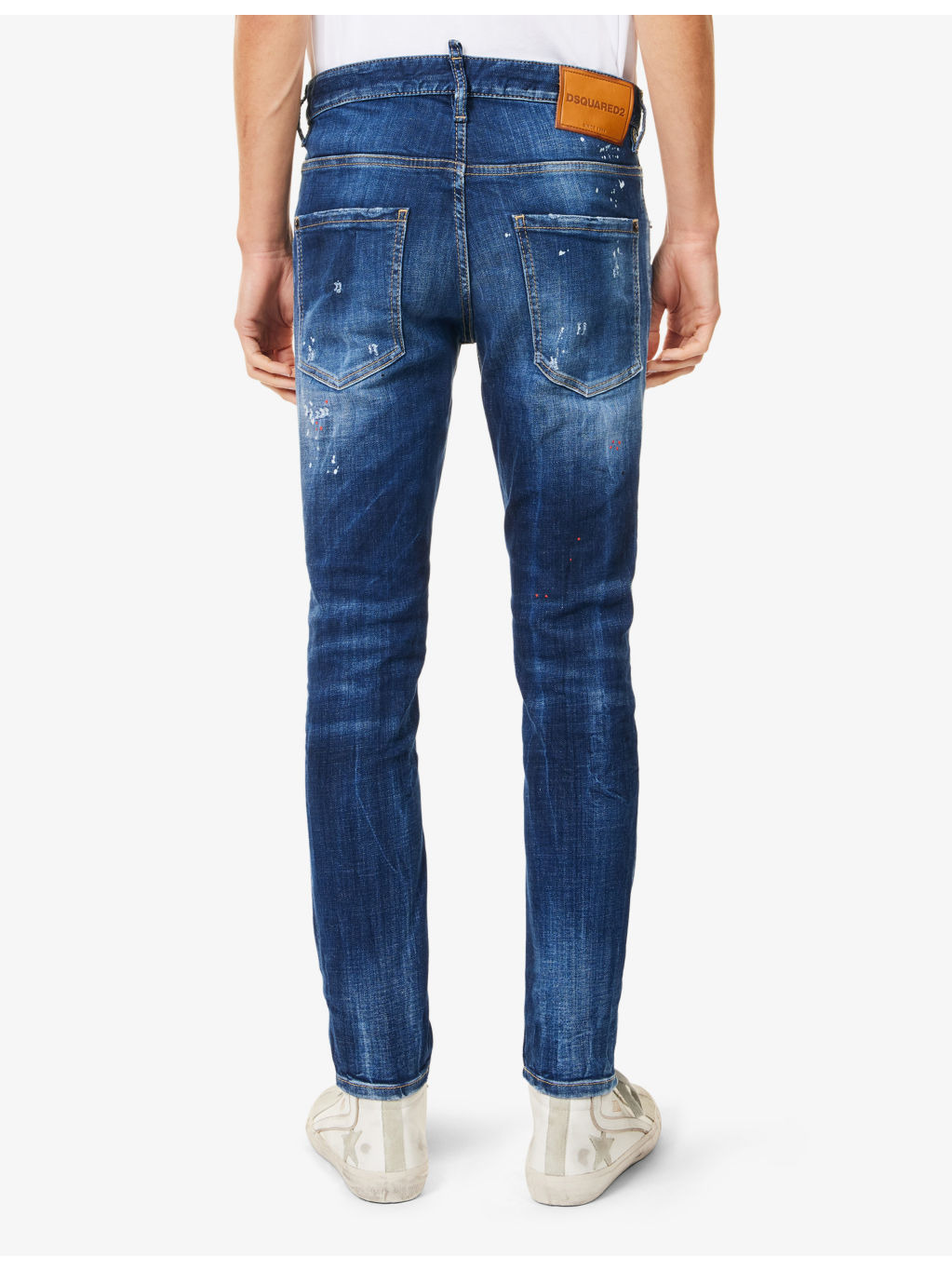 Paint Skater Slim-Fit Denim Jeans - 4