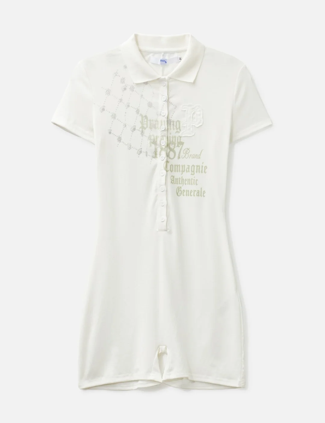 CHAMPAGNE ROMPER - 1