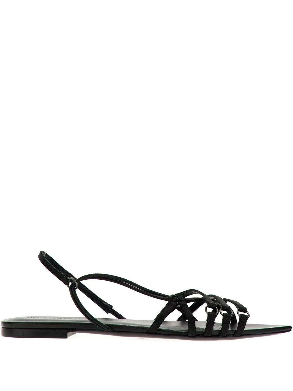 pointed-toe flat sandals - 1