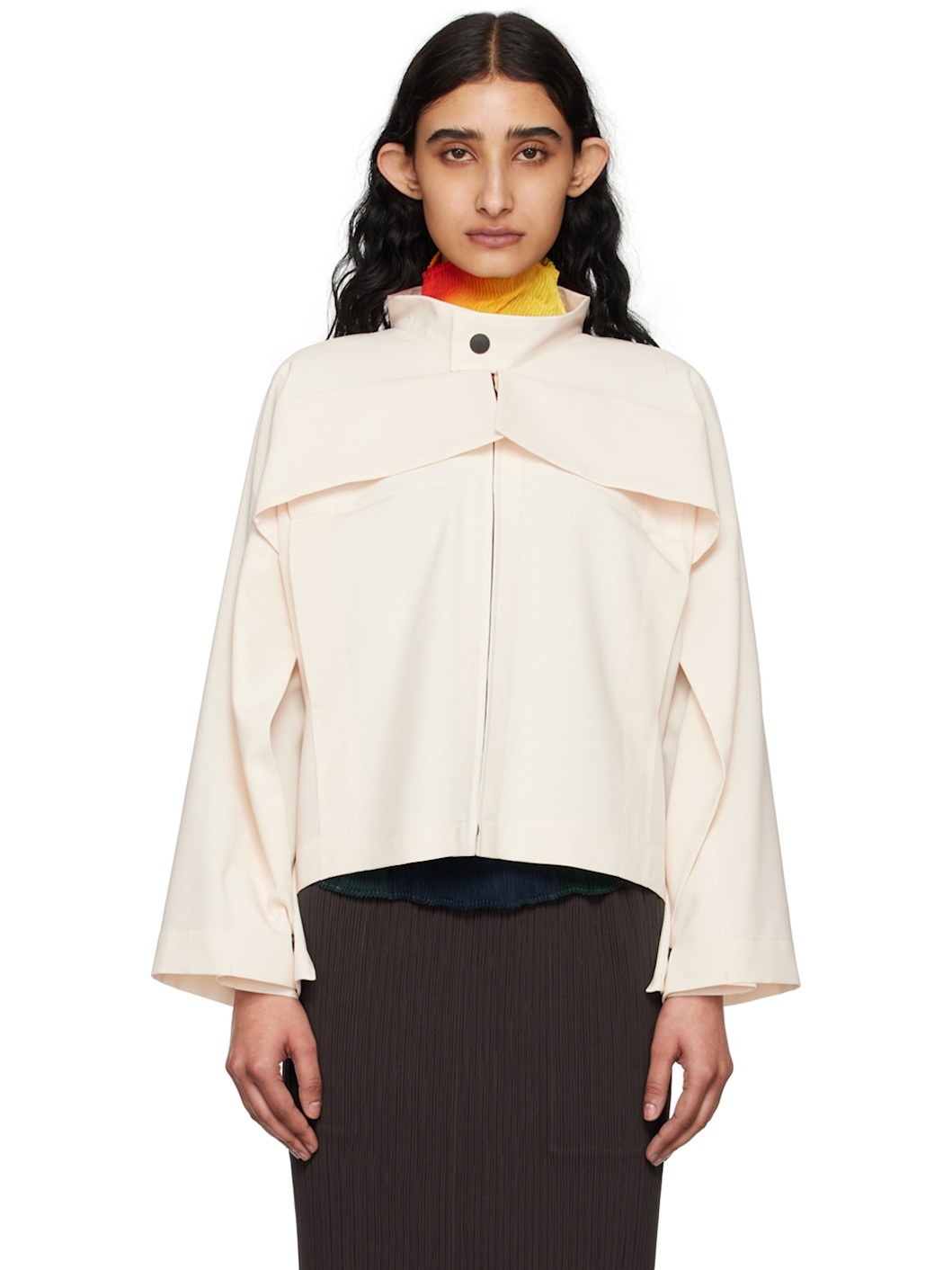 Off-White Flat Tuck Jacket - 1