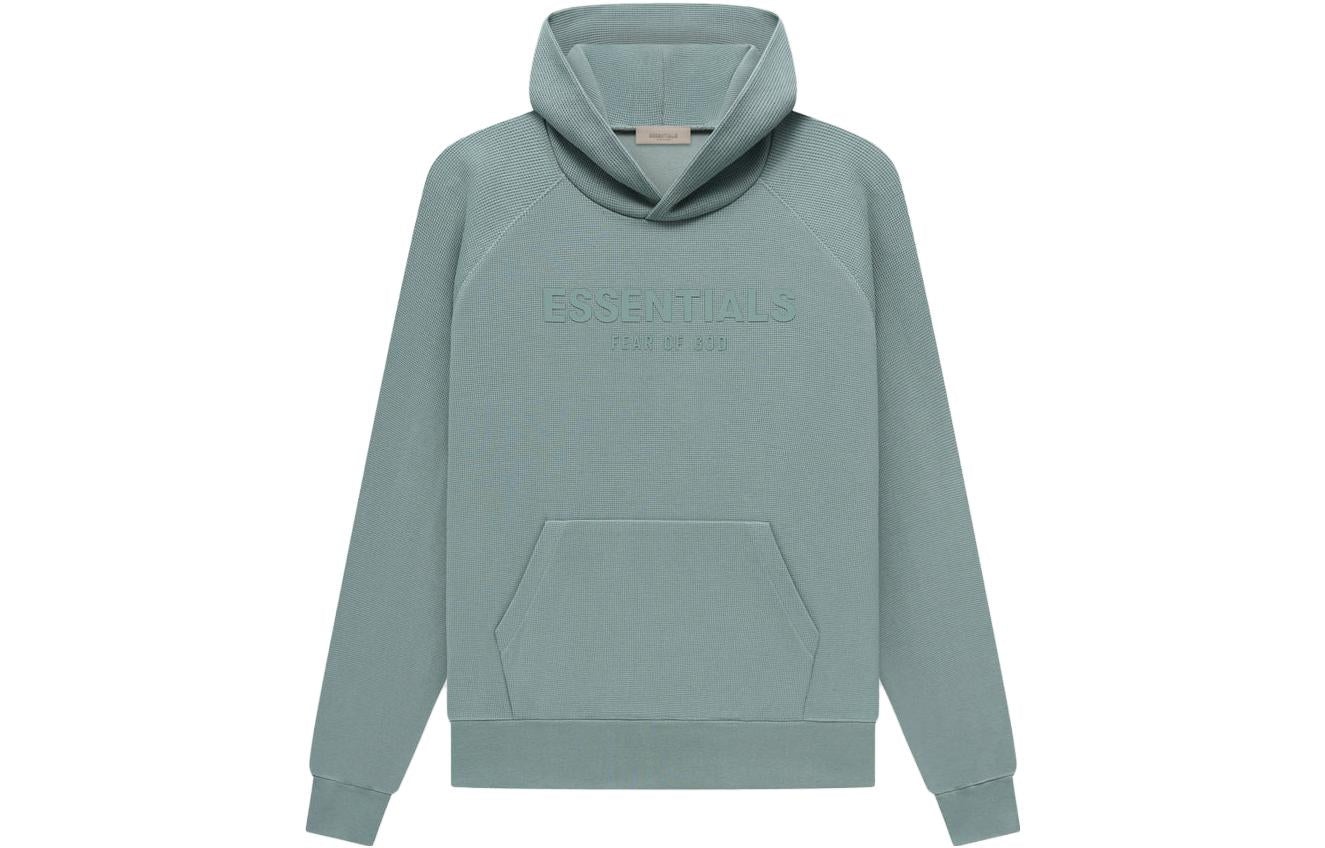 Fear of God Essentials SS23 Waffle Raglan Hoodie 'Sycamore' FOG-SS23-034 - 2