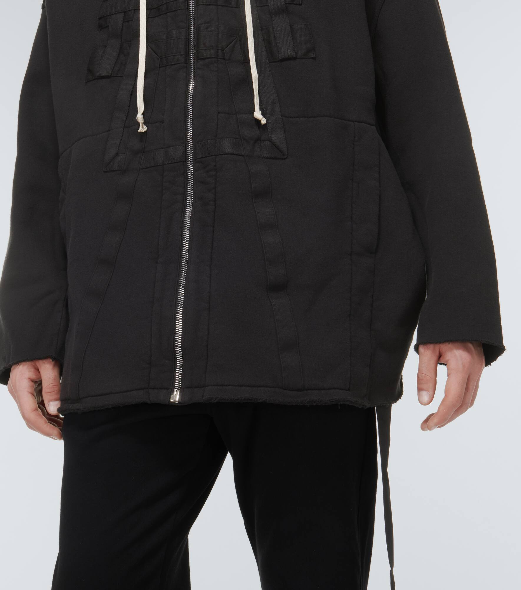 Zip-up cotton hoodie - 6