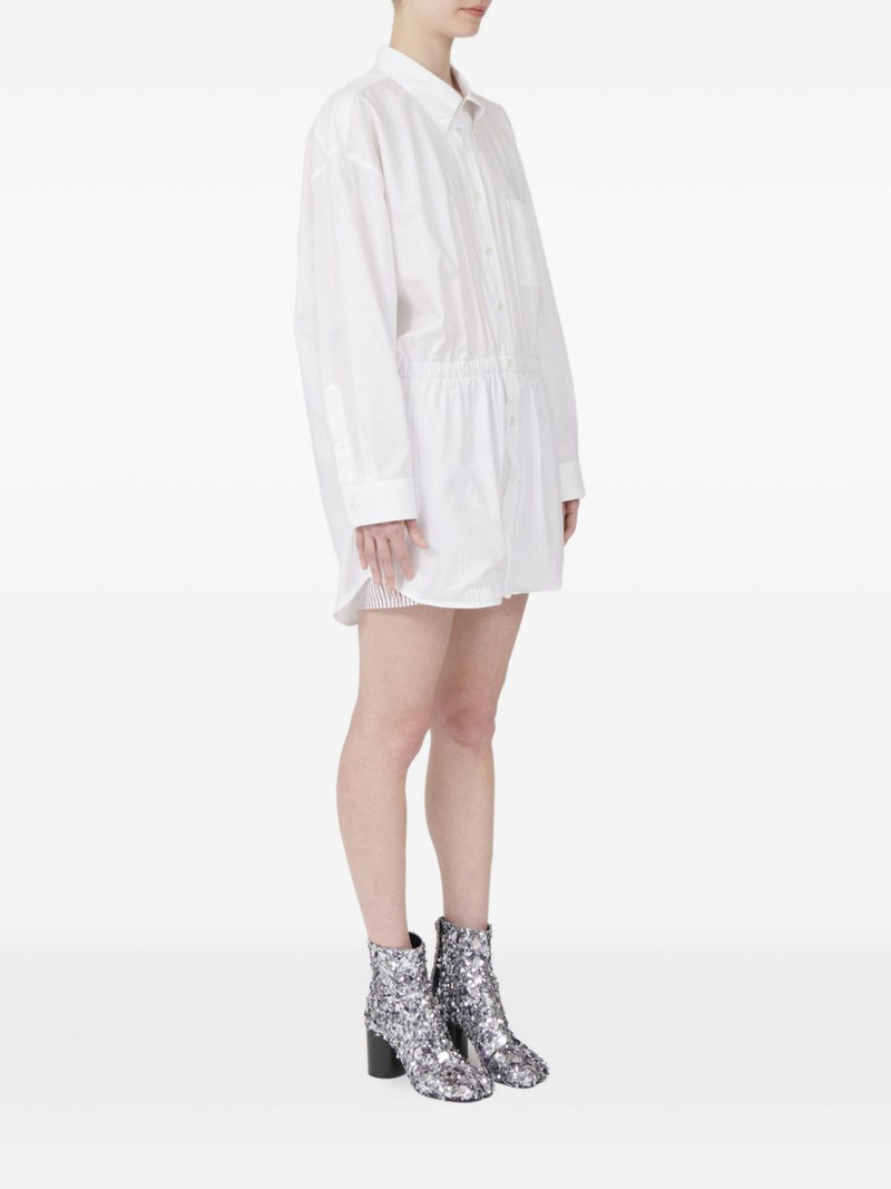 elasticated-waist cotton shirt 3