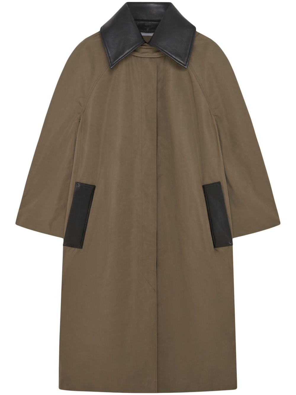 Beech single-breasted coat - 1