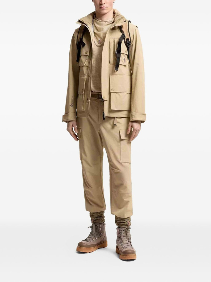 Moncler Grenoble belted cargo trousers outlook