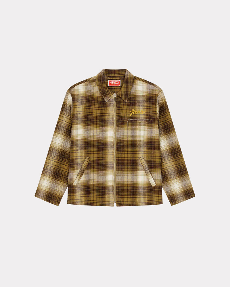 Lightweight chequered jacket 1