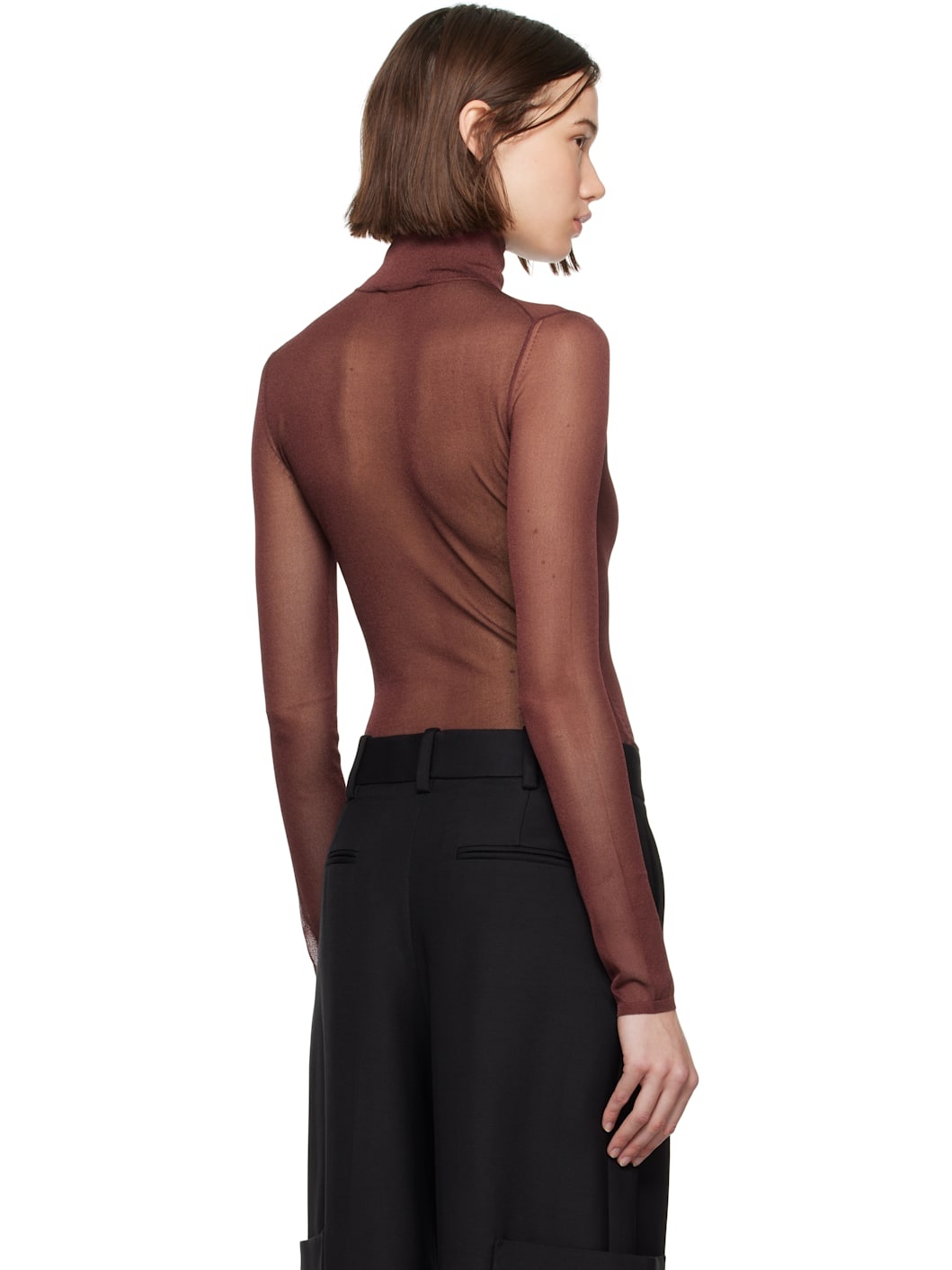 Burgundy Tallin Bodysuit - 3