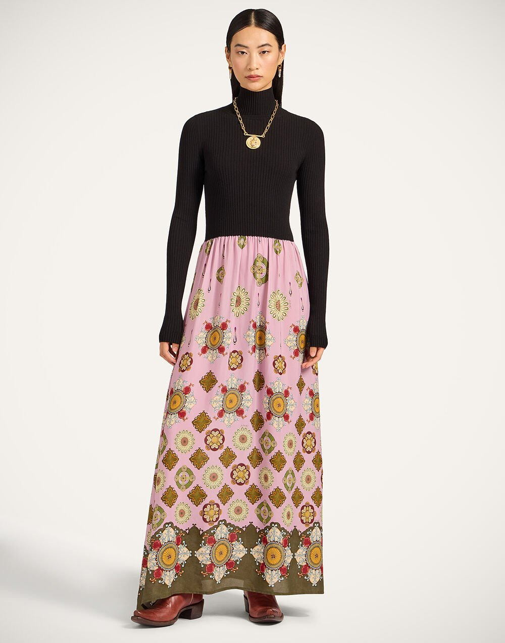 Lunaria Foulard Dress - 2