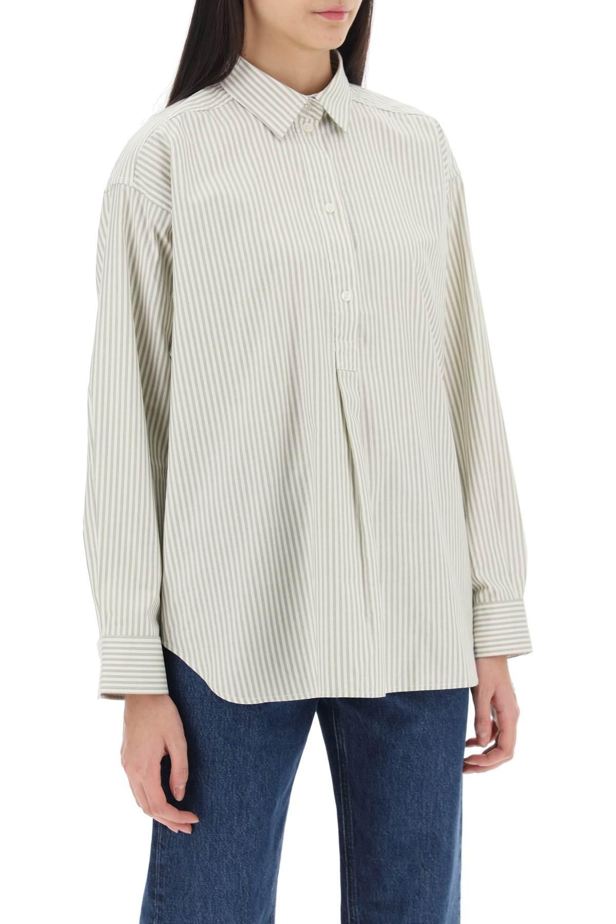 STRIPED OXFORD SHIRT - 2