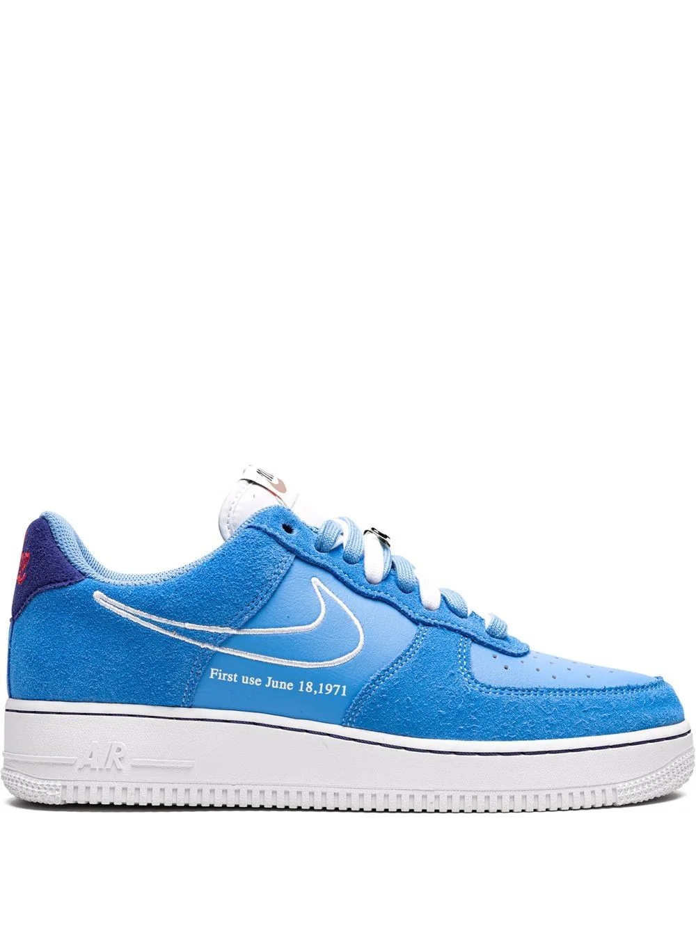 Air Force 1 Low "First Use - Blue Suede" sneakers - 1