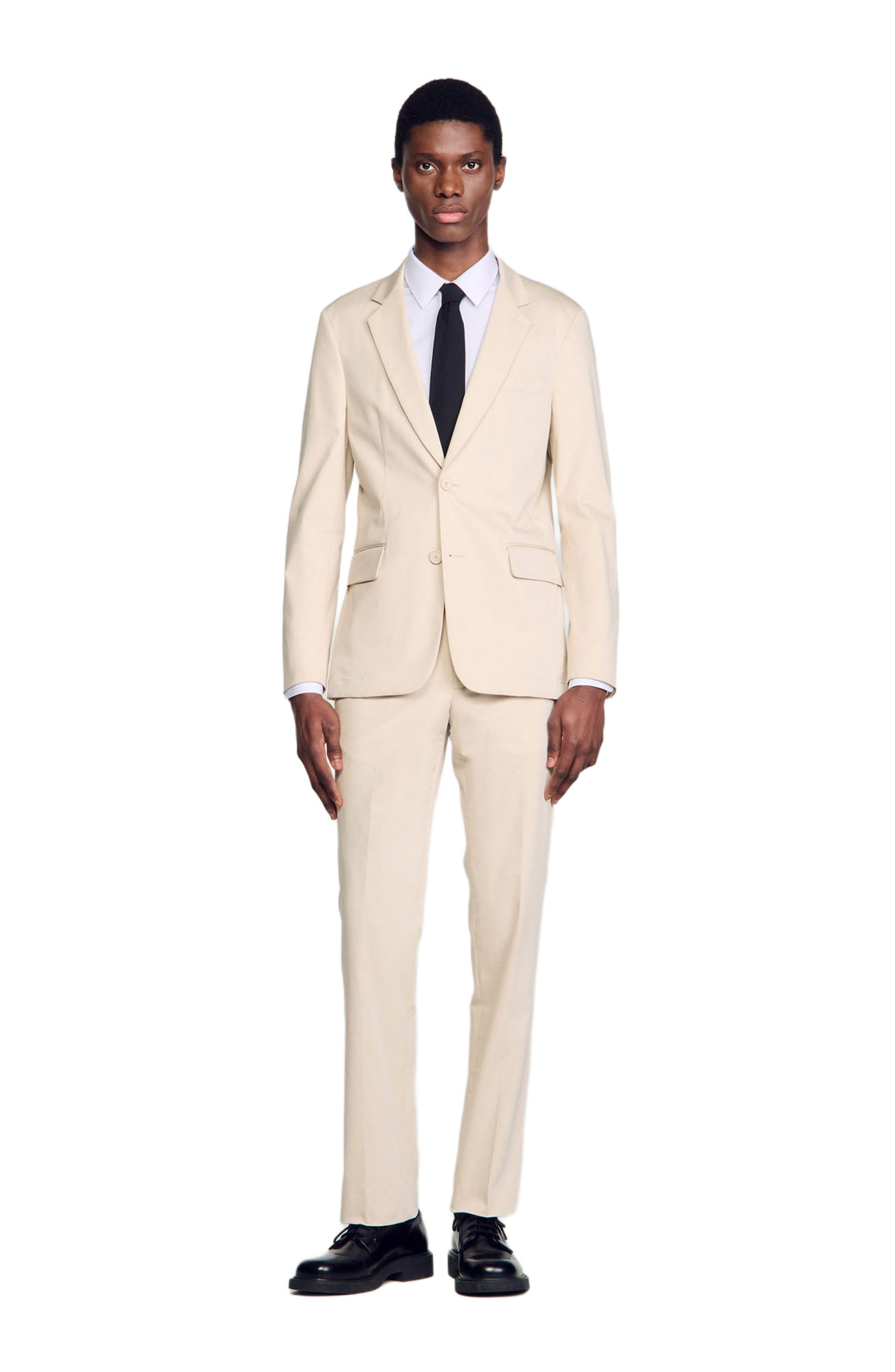 SANDRO Suit jacket in Ivory. at Nordstrom - 1