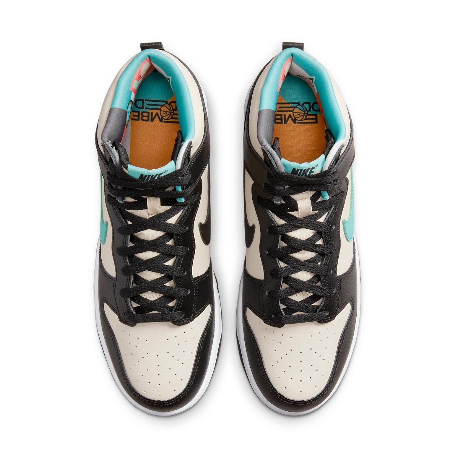 Nike Dunk High EMB 'Colorful Courts' DO9455-200 - 4