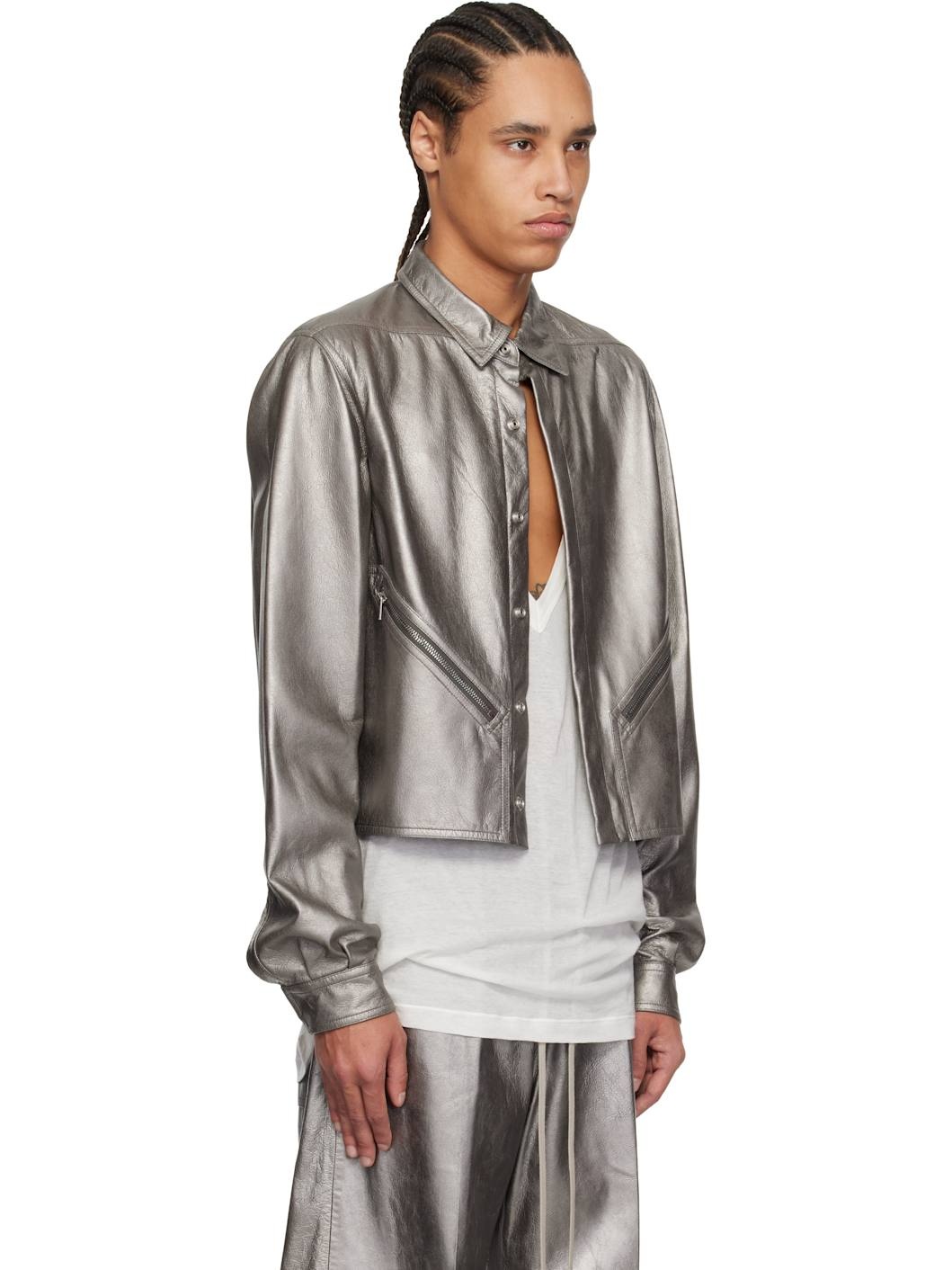 Gunmetal Hollywood Tour Alice Leather Jacket - 2