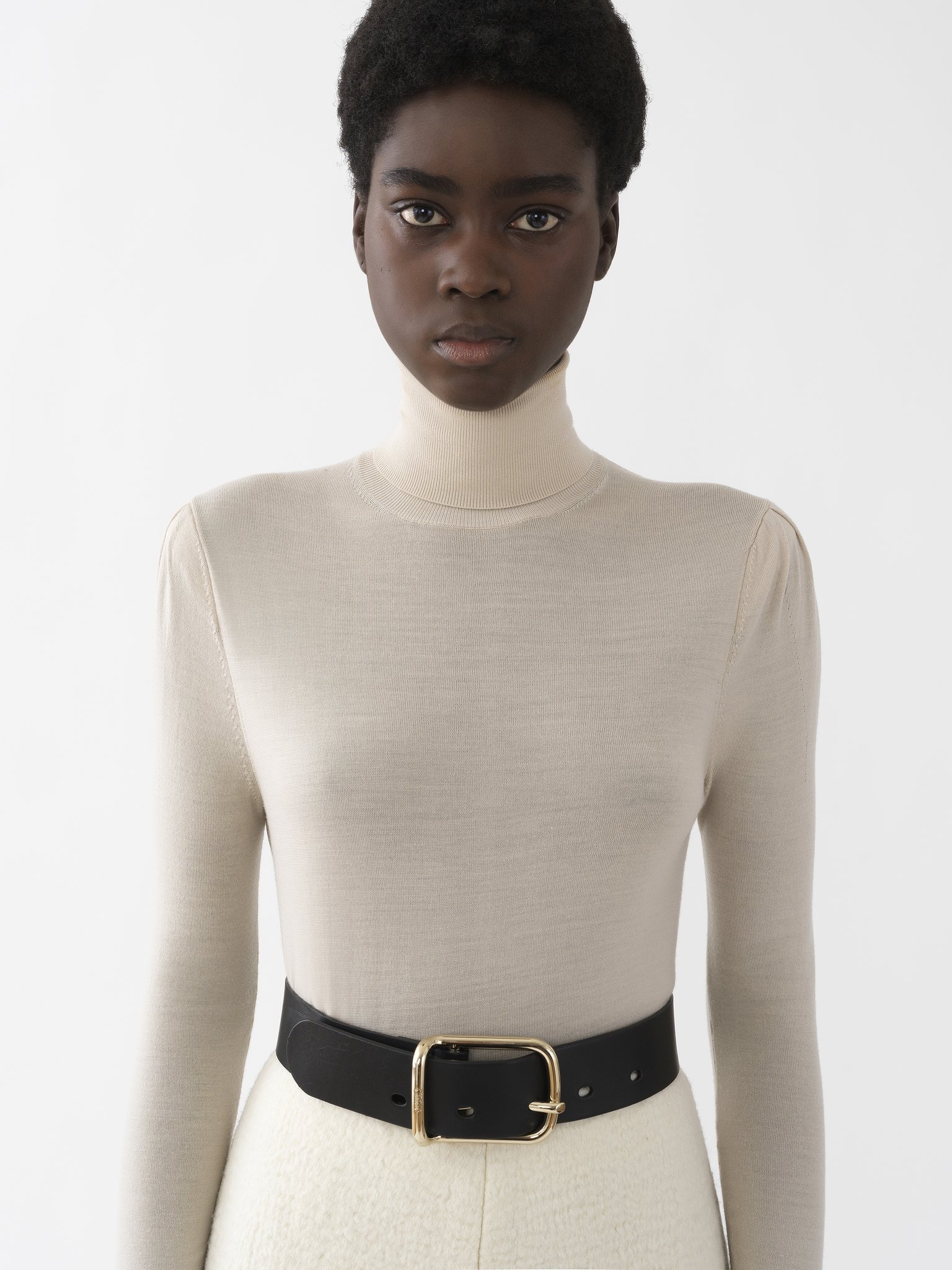 HIGH-NECK SWEATER - 2
