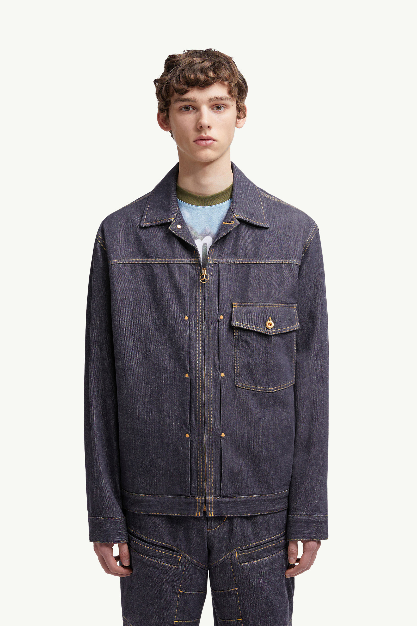 Moncler x Mercedes-Benz by NIGO Nepit Denim Jacket - 3