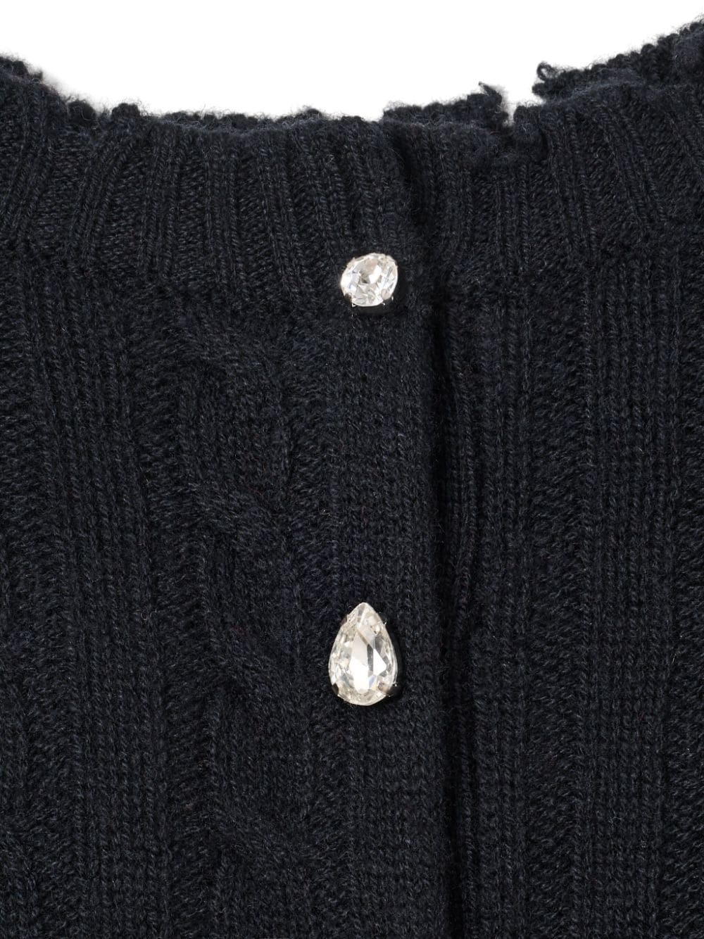 Shrunken cashmere-blend cardigan - 7
