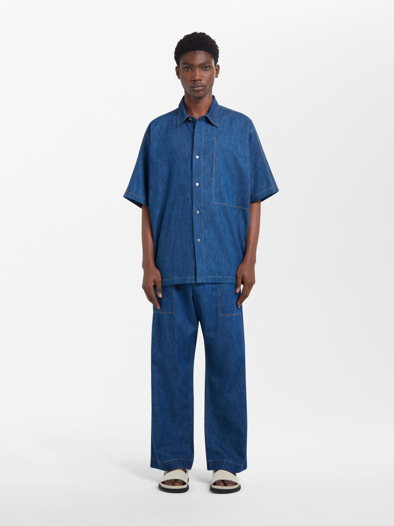 Studio Nicholson Pavo Denim Shirt outlook