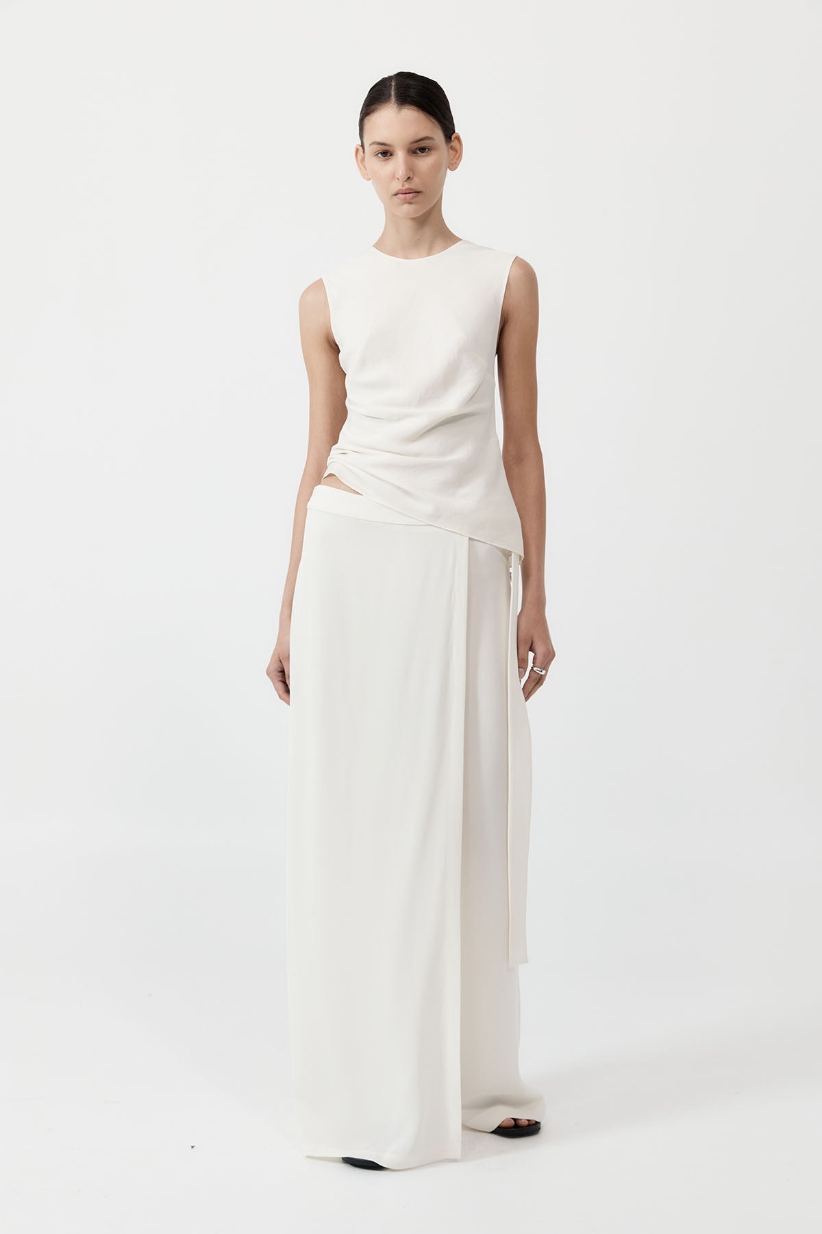 Wrap Trousers - Off White - 2