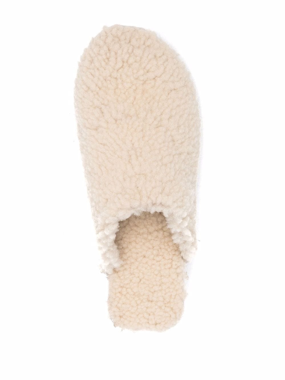 closed sheepskin clogs - 4