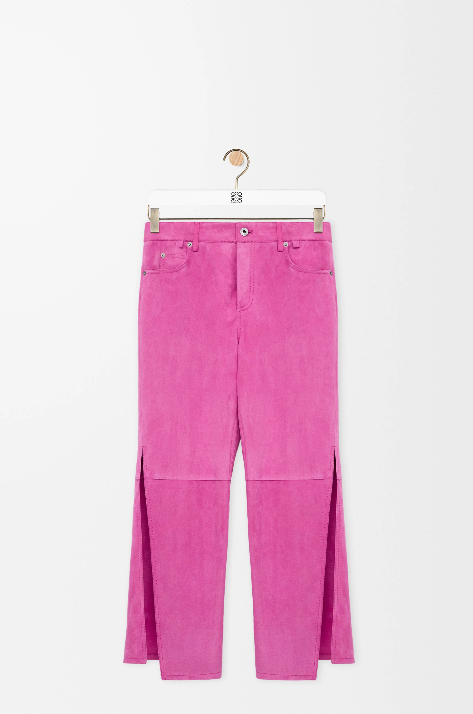 Trousers in suede goatskin - 1