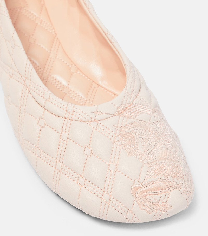 EKD quilted leather ballet flats 6