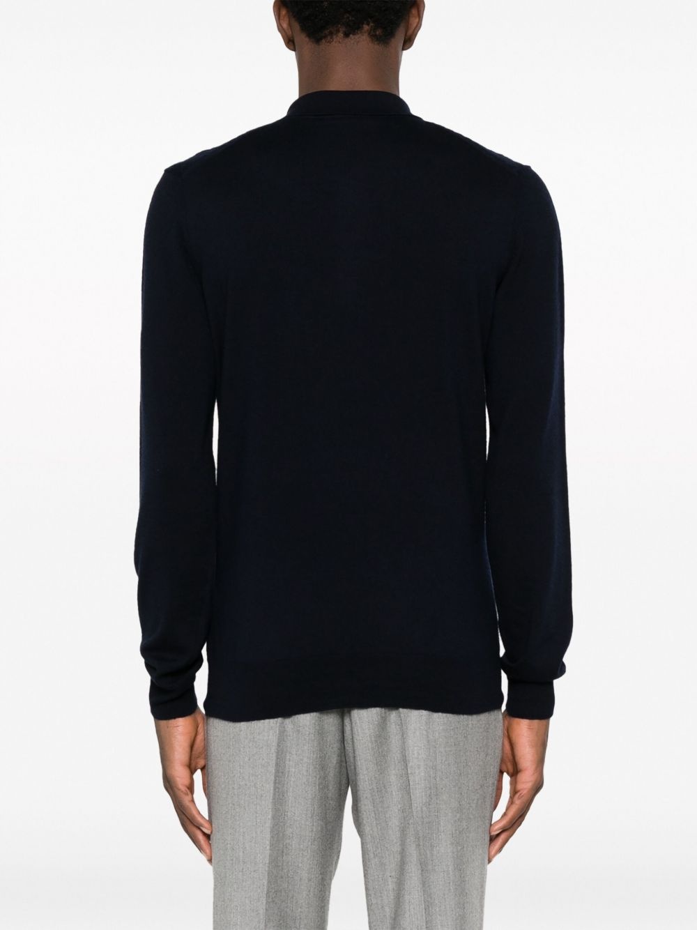 virgin wool polo shirt - 4