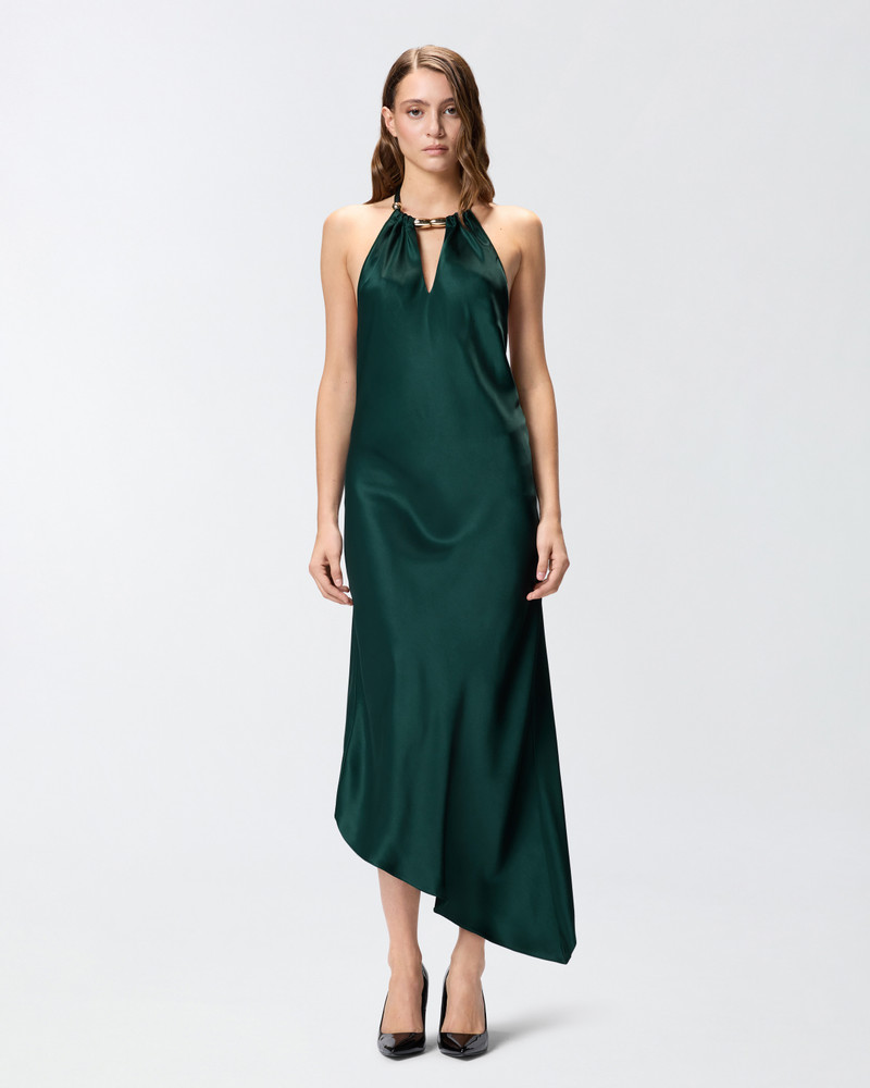 PINKO LONG DRESS WITH OPEN BACK outlook