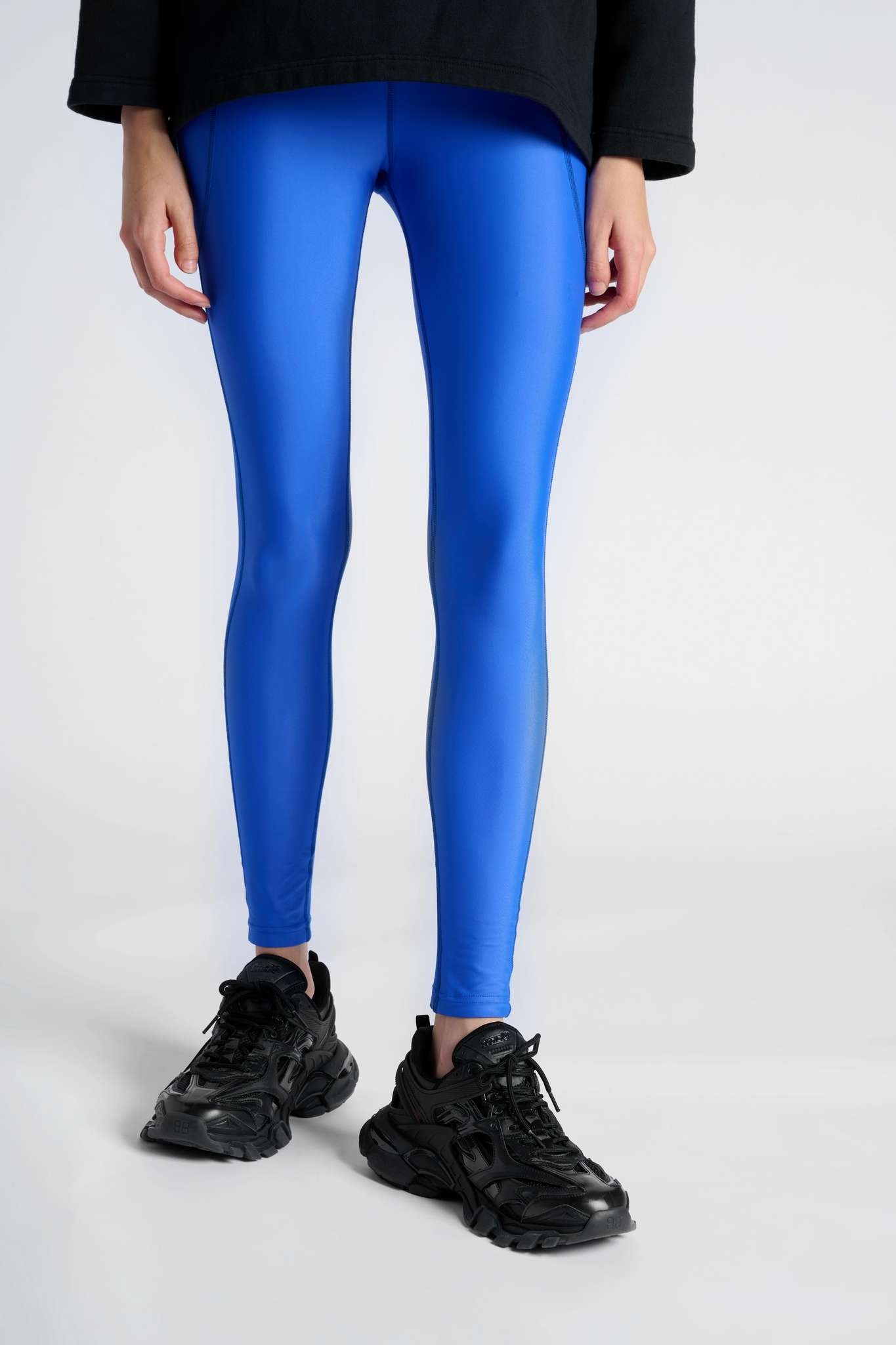 Paneled stretch leggings - 3