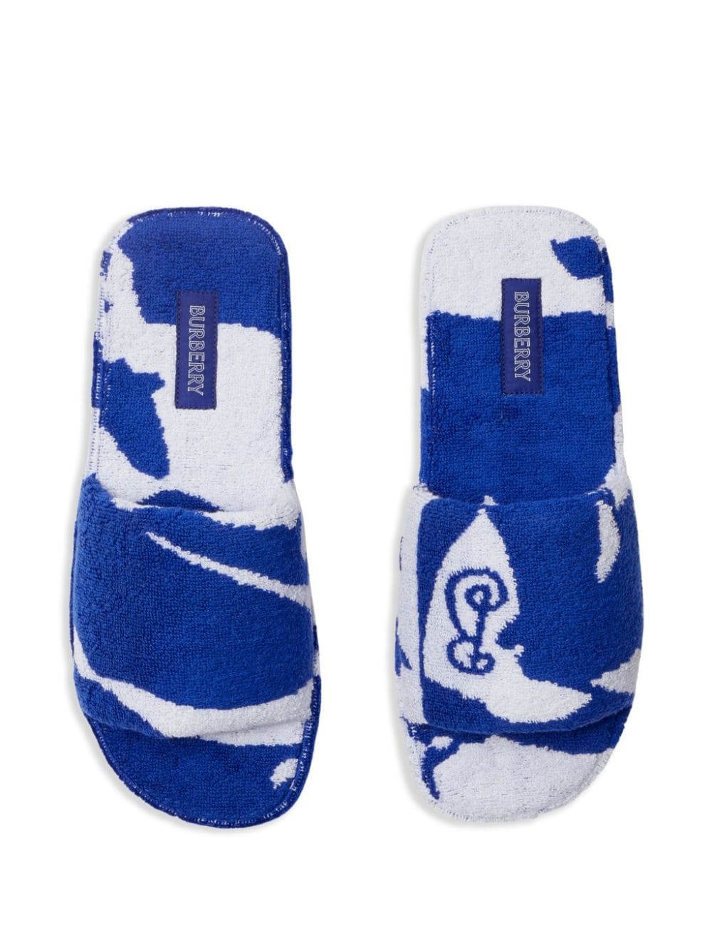 Snug cotton-towelling slippers - 4