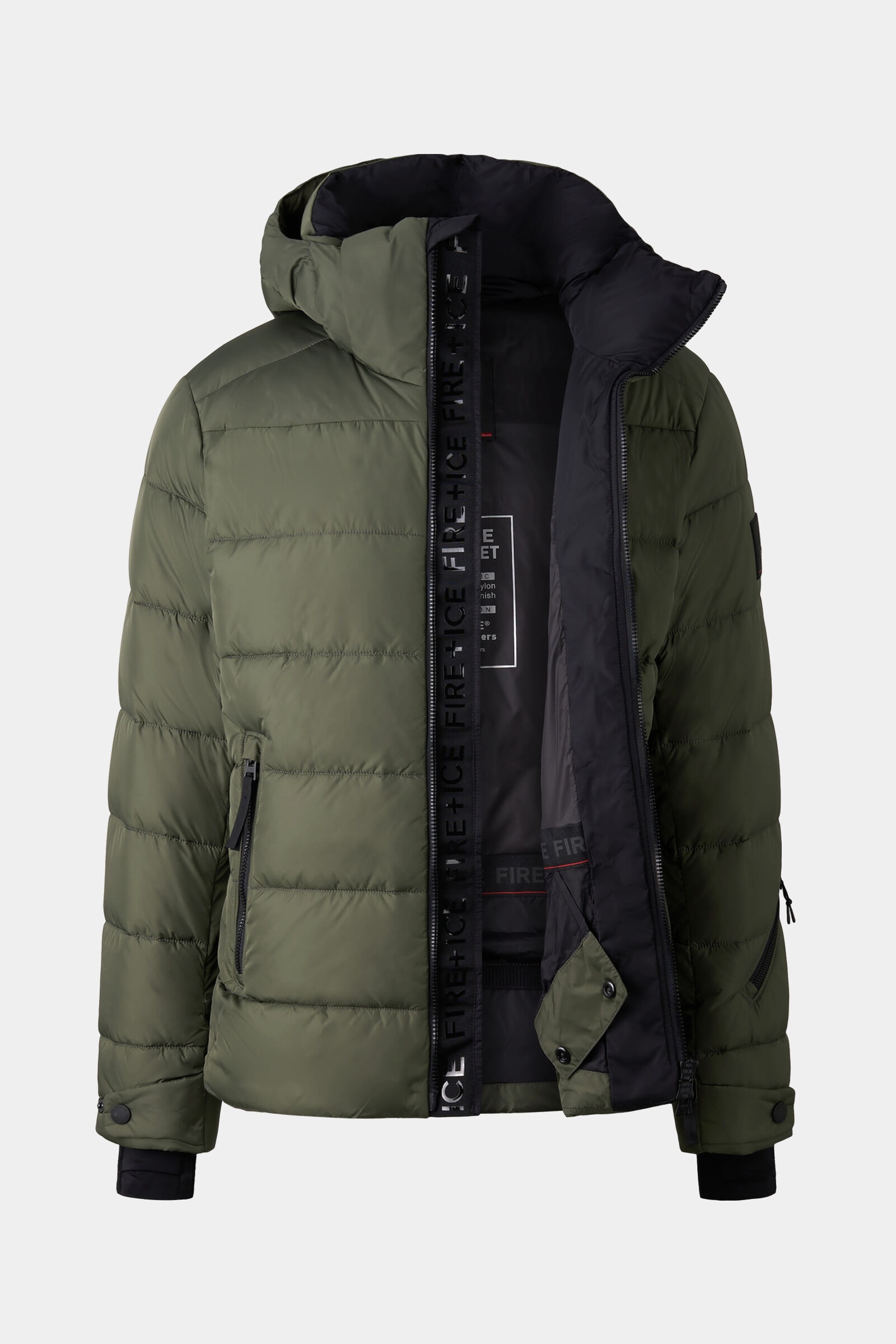 Luka Ski jacket in Olive green - 9