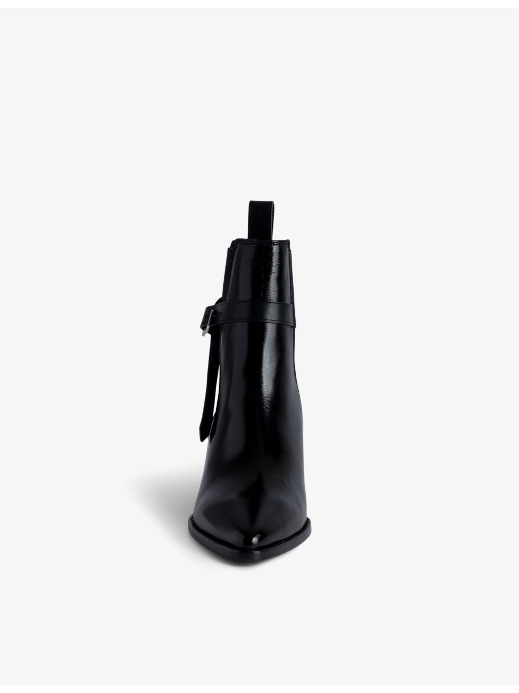 Tyler buckle-embellished leather ankle boots - 5
