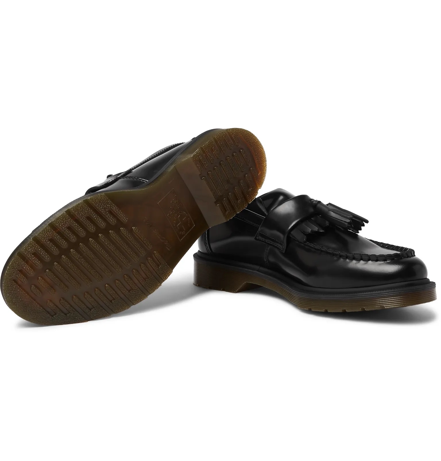 Adrian Polished-Leather Tasselled Loafers - 3