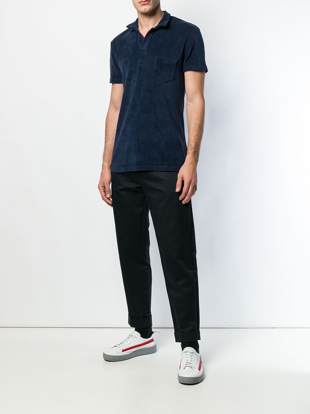 Towelling Resort polo shirt - 2