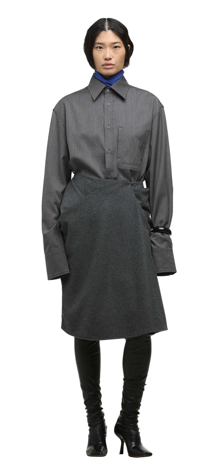 CLASSIC SHIRT GRAPHITE - 3