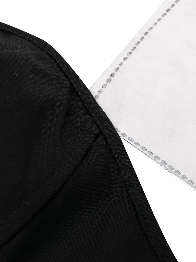 logo-print face mask 3
