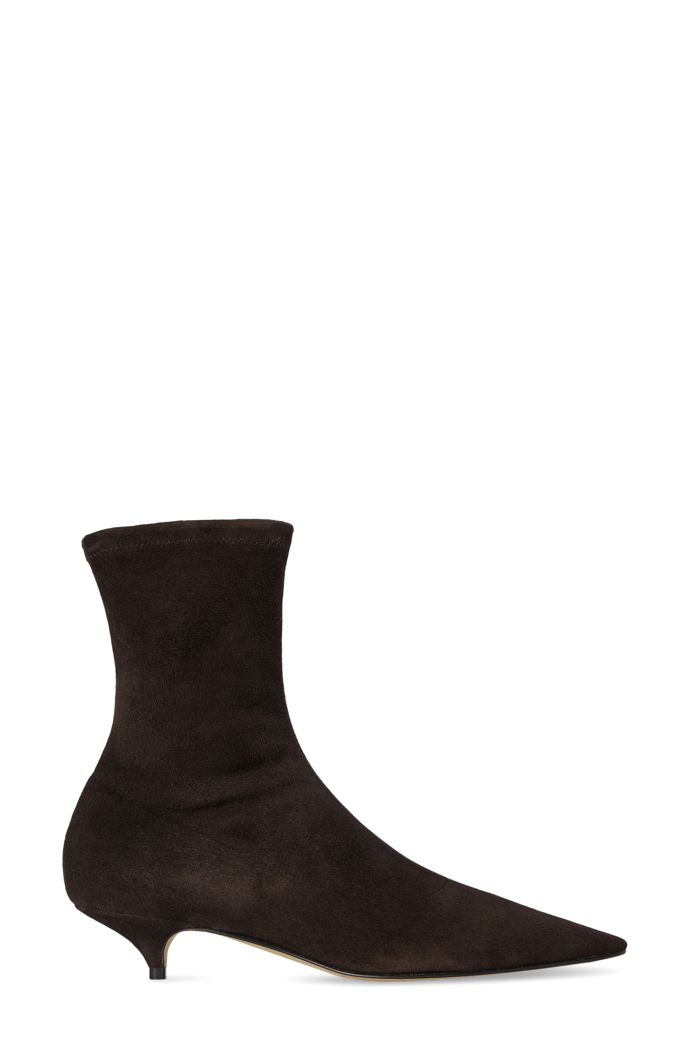 The Row Liisa Pointed Toe Bootie in Lacquer Brown at Nordstrom - 2