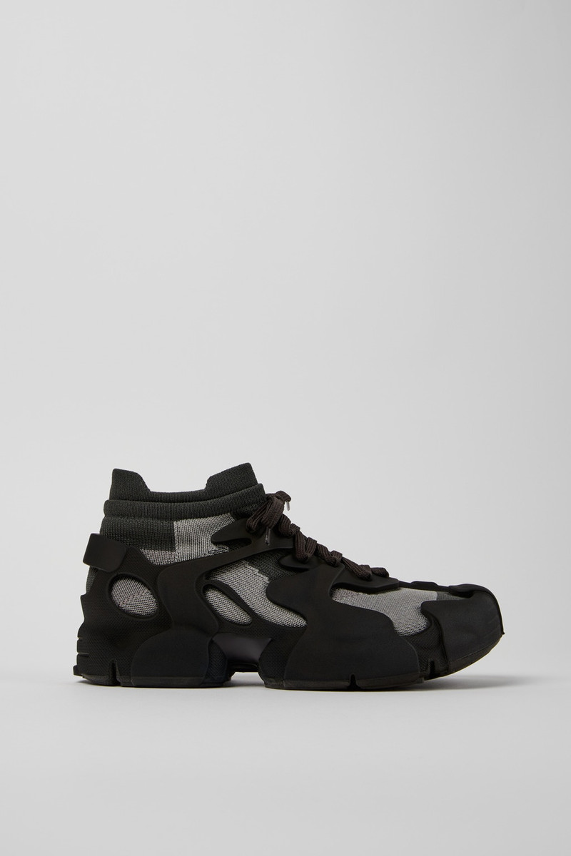 Gray Caged Sneakers 1
