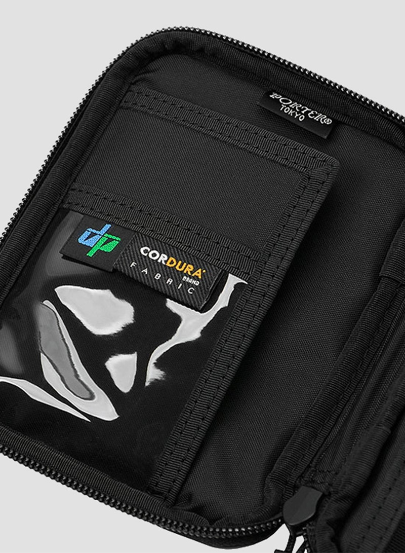 Porter-Yoshida & Co Hybrid Passport Case in Black 3