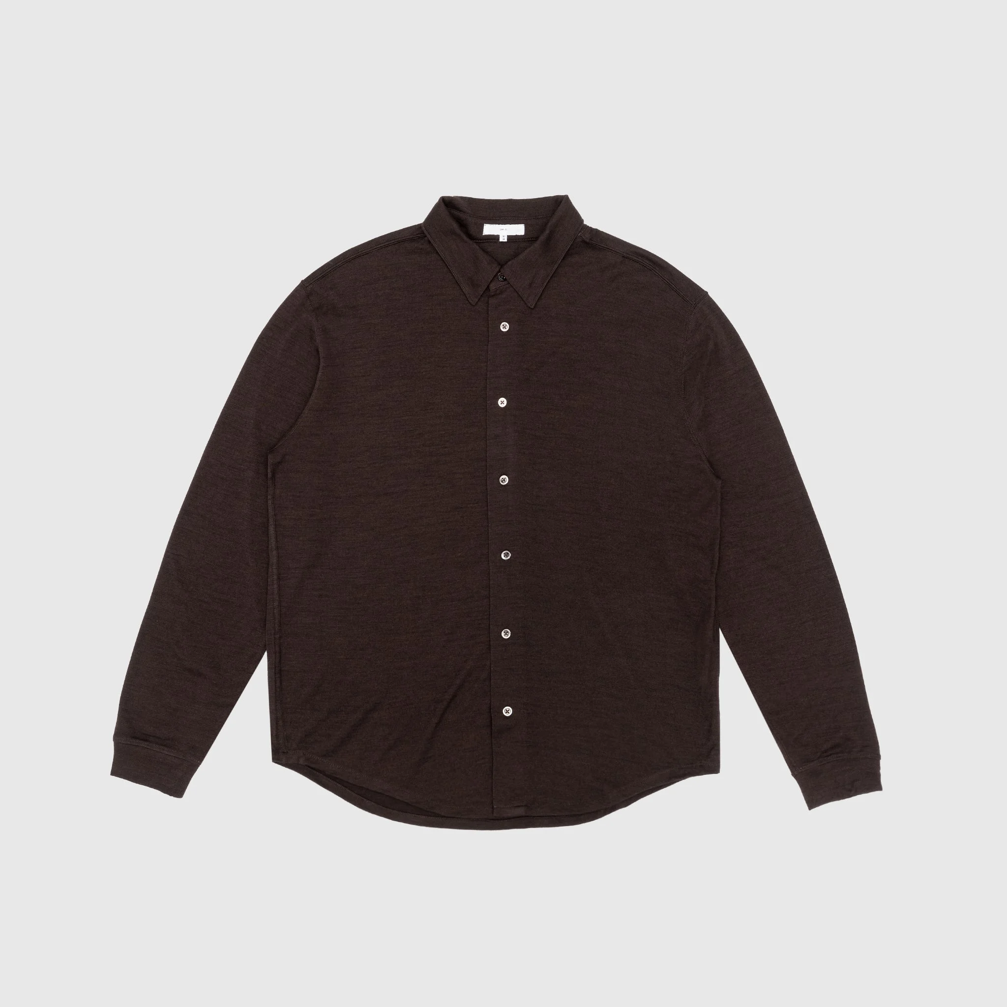 WOOL BUTTON UP - 1