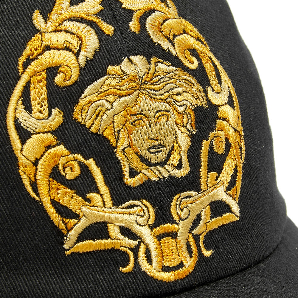 Versace Embroidered Medusa Cap - 3