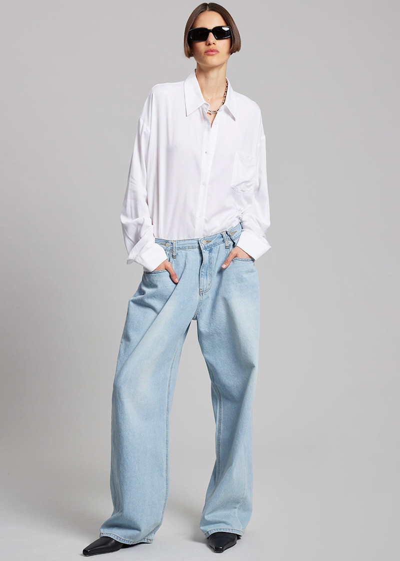 Hayla Denim Pants - Light Wash 1