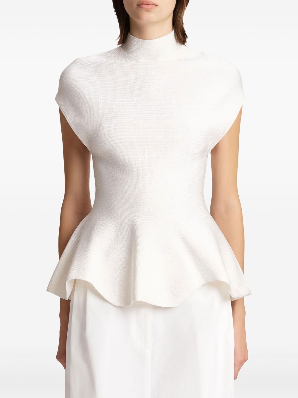 peplum-hem top - 3