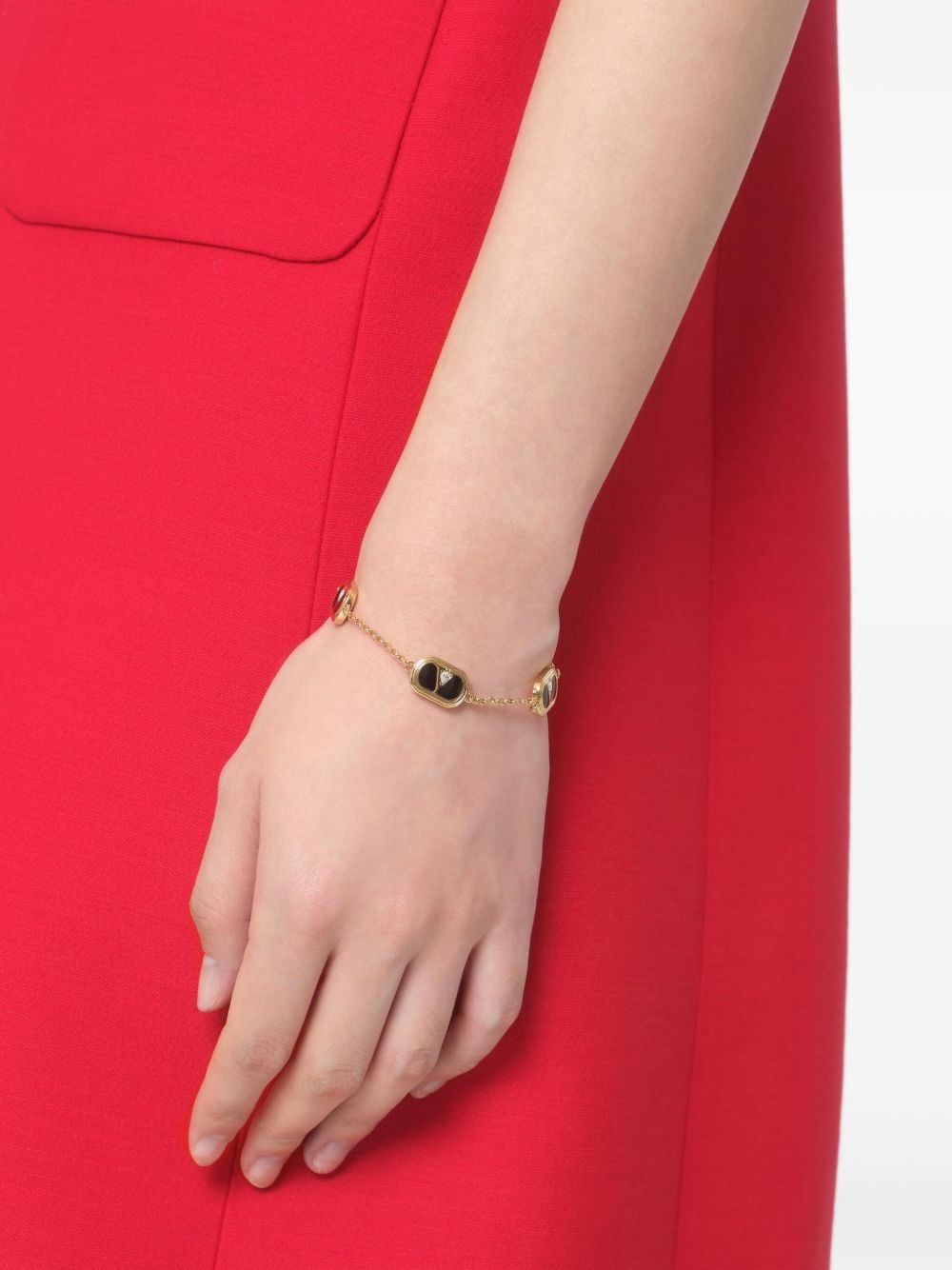 Oval embellished bracelet - 2
