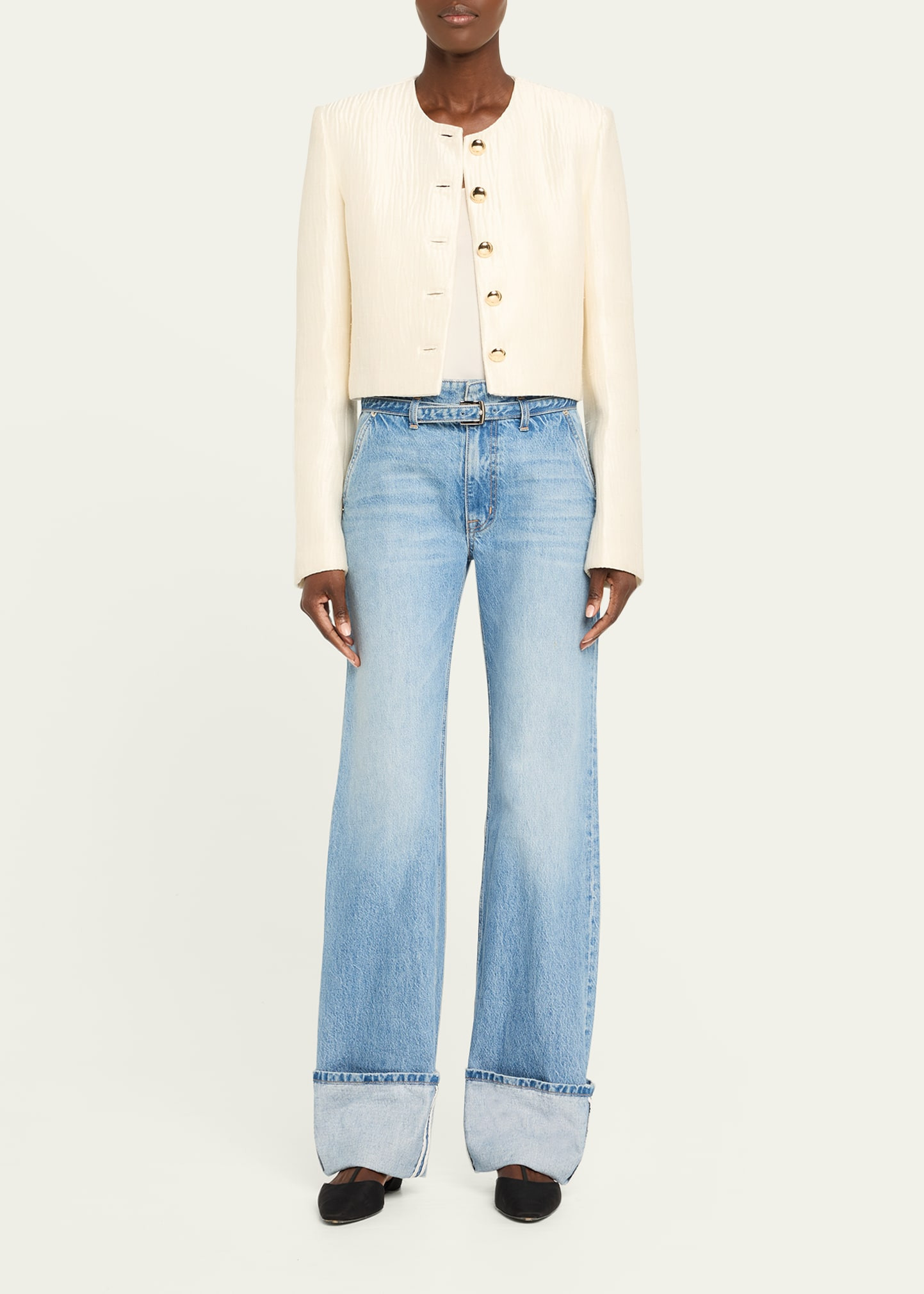 The Ryder Crewneck Single-Breasted Jacket - 2