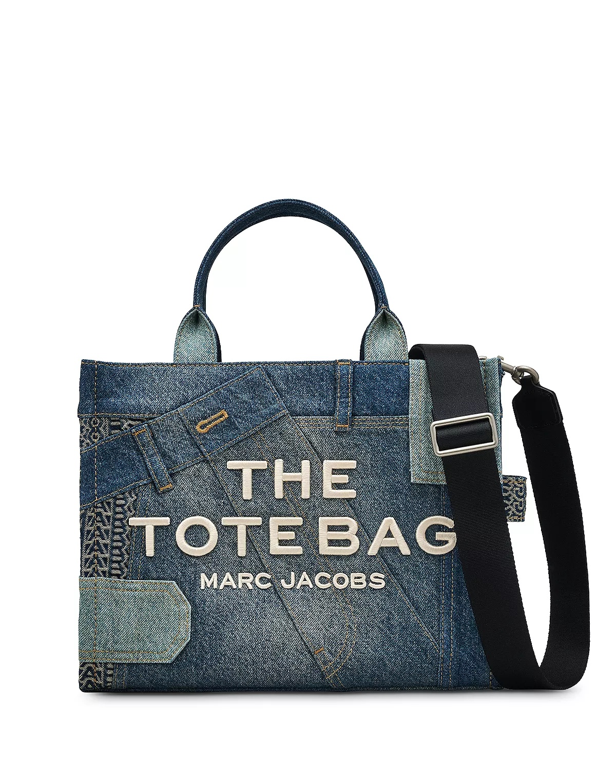 The Deconstructed Denim Medium Tote Bag - 1