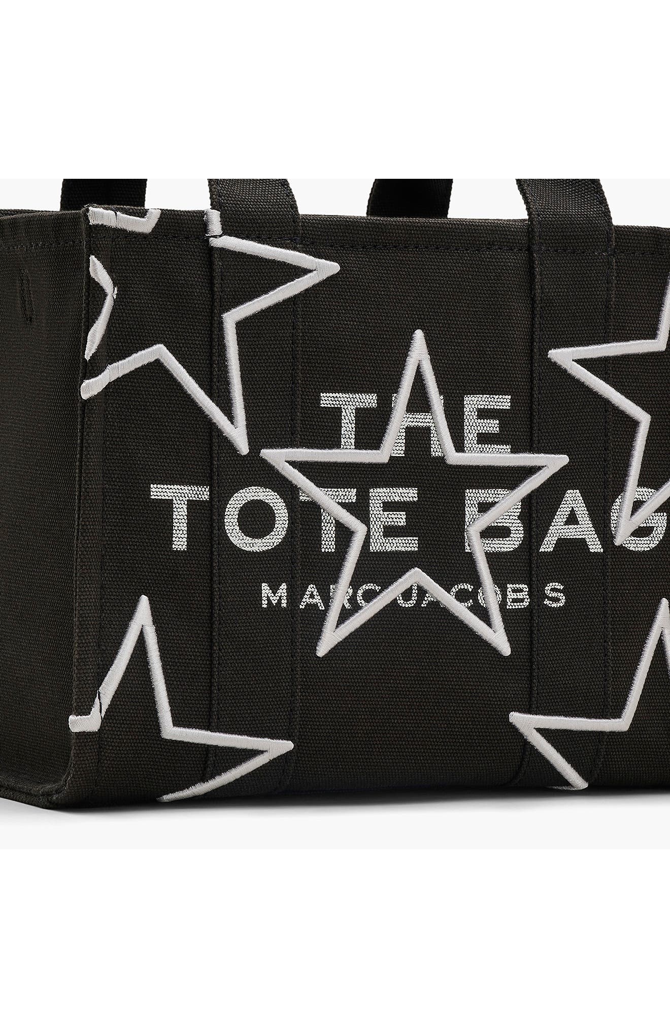 Marc Jacobs The Small Star Canvas Tote Bag in Black at Nordstrom - 8