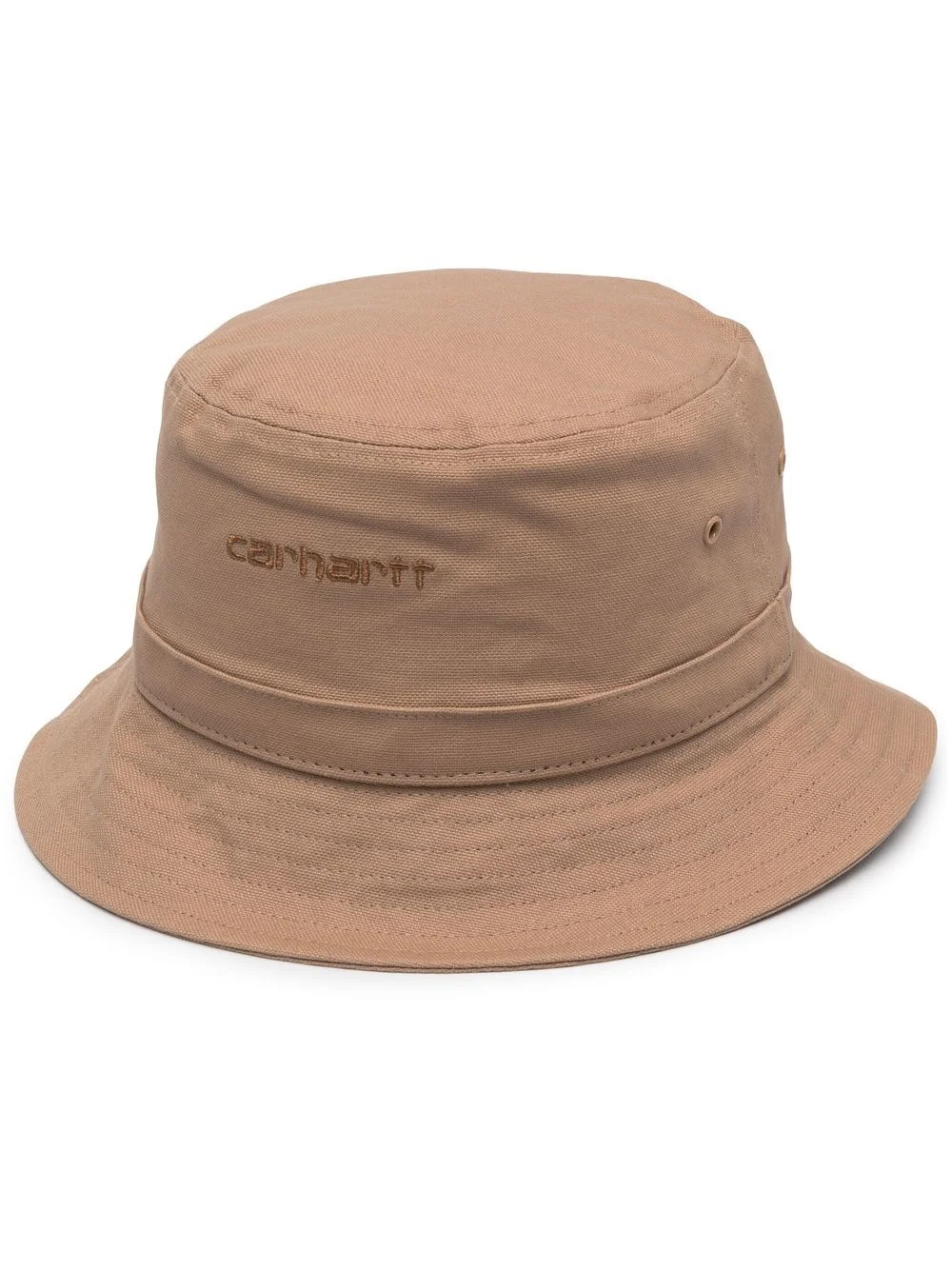 logo-embroidered bucket hat - 1