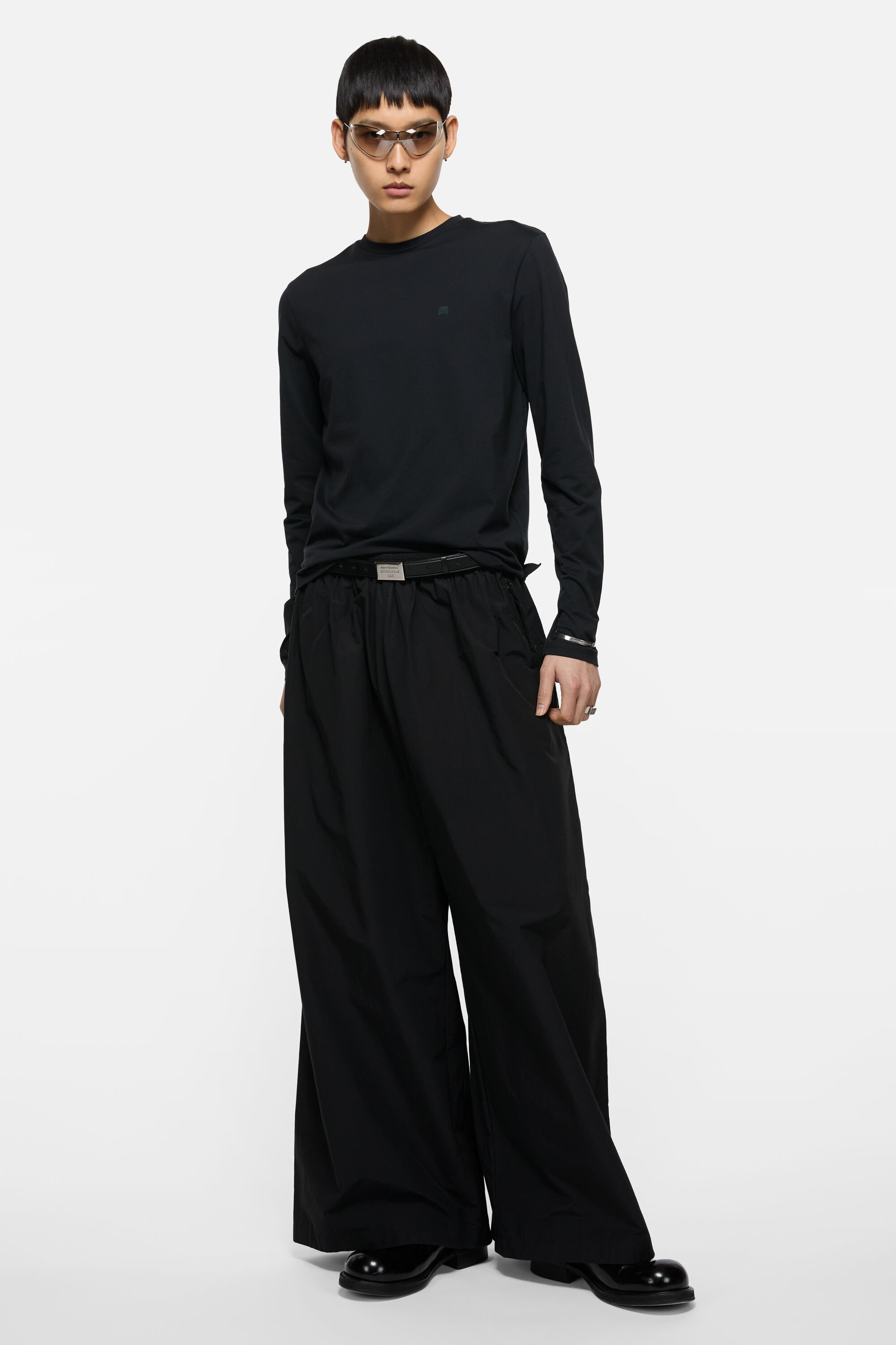 Long sleeve t-shirt - regular fit - Black - 2