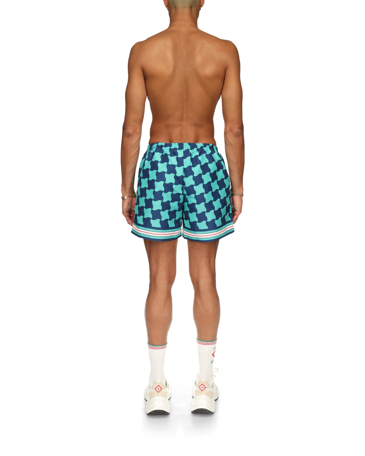 Pool Tile Swim Trunks - 3